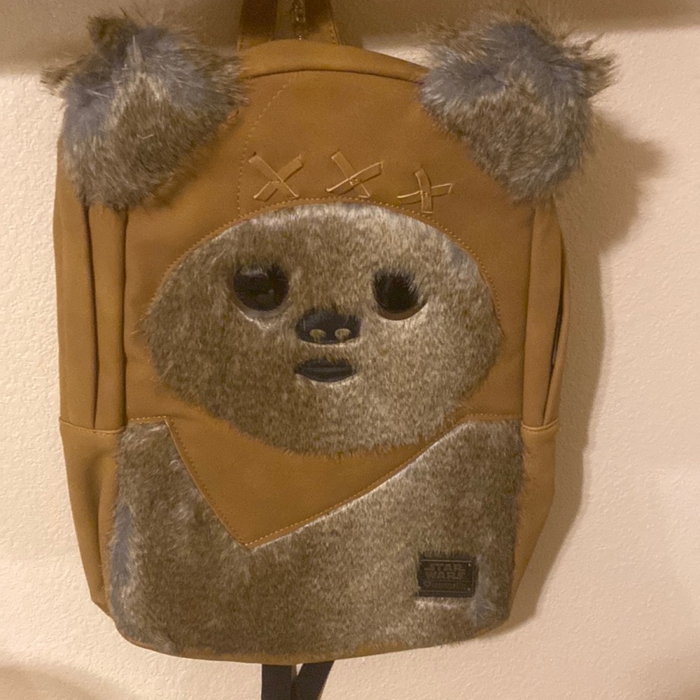 Loungefly Faux Fur Captain Wicket Size Backpack
